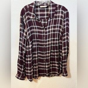 Lightweight flannel shirt